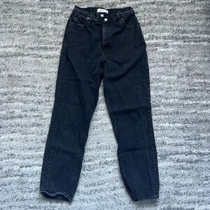 Abercrombie The 90s Straight Ultra High Rise Curve Love Jeans